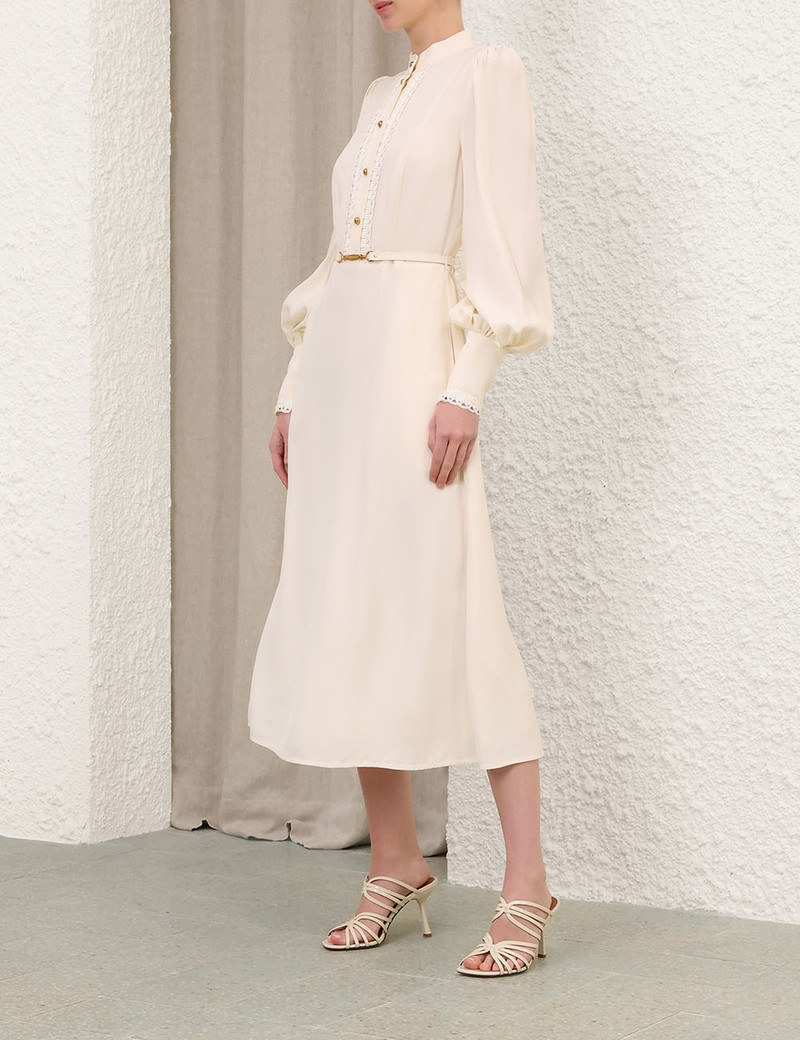 TRIM UTILITY MIDI DRESS 3