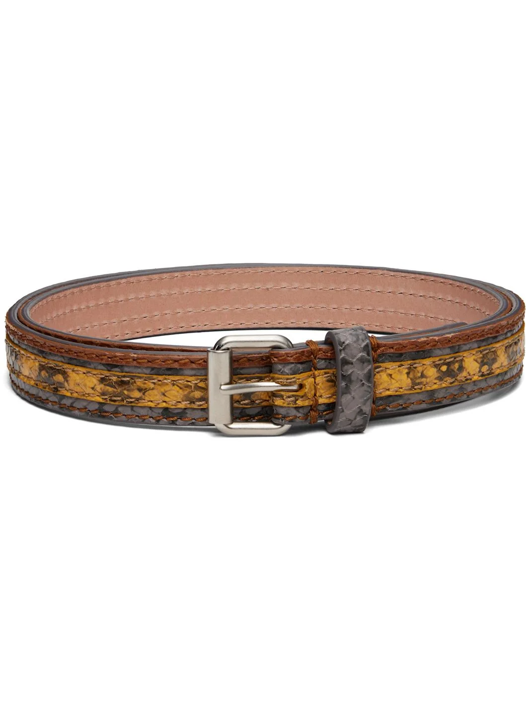 Multicolor Striped Belt - 1