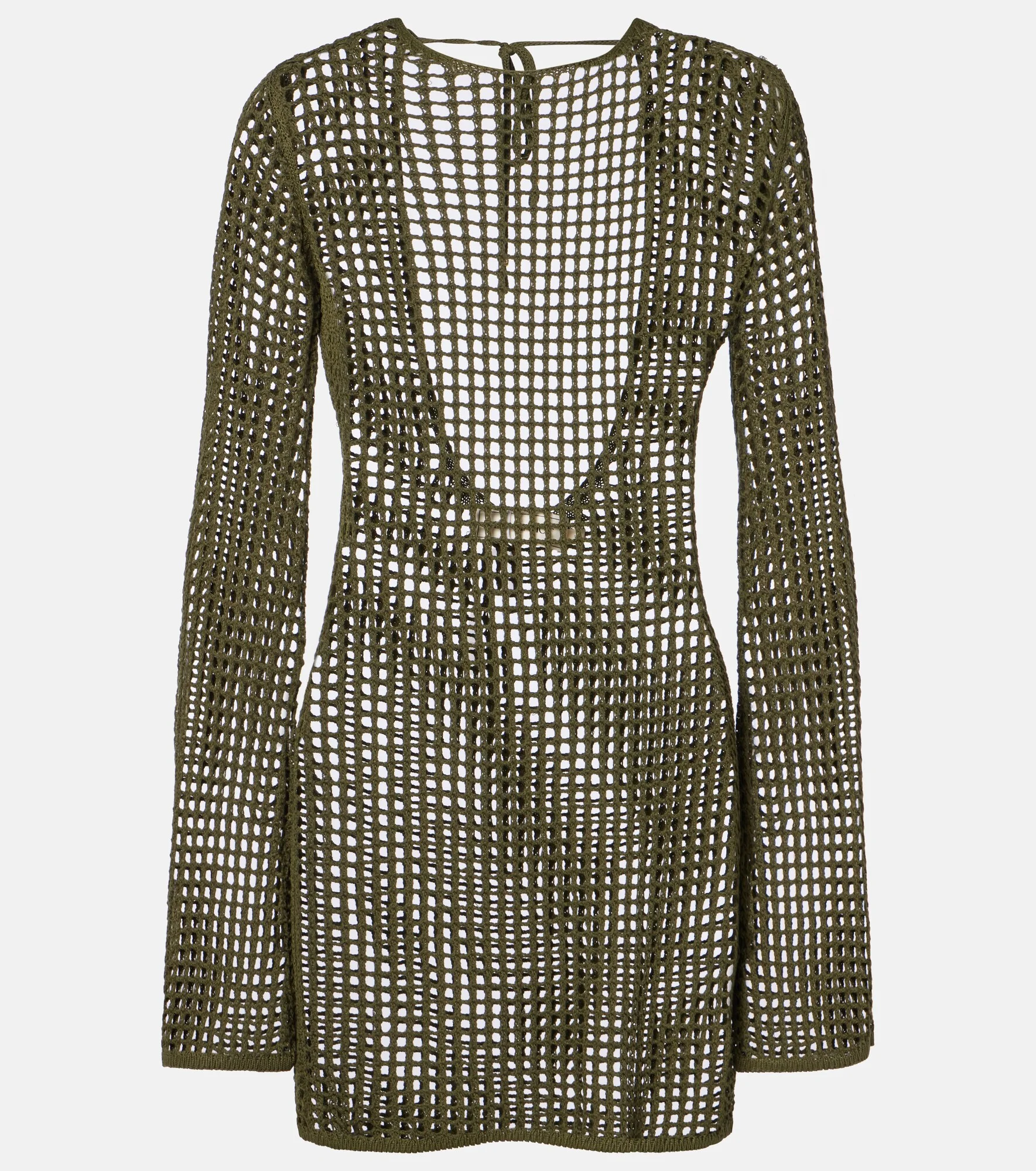 Serena open-knit minidress - 1