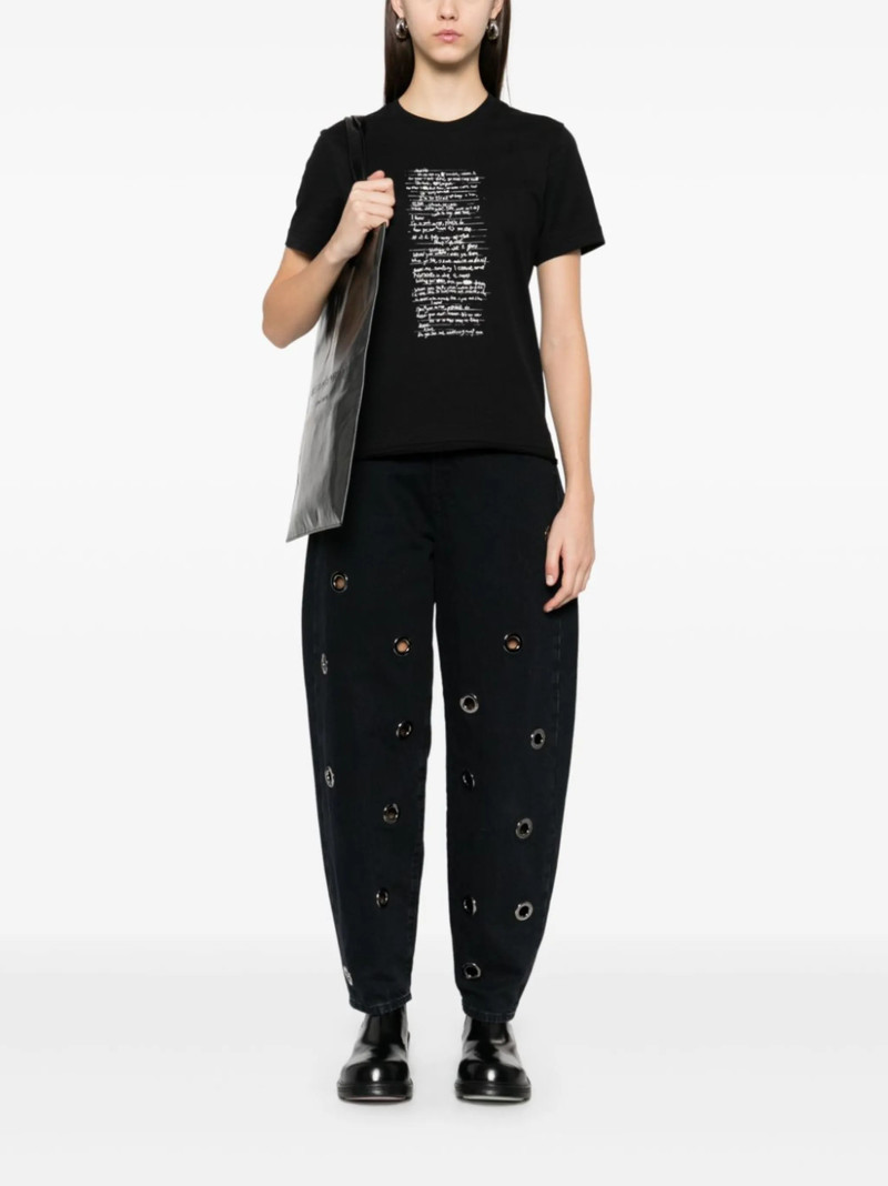 Moncler x Willow Smith cotton T-shirt outlook