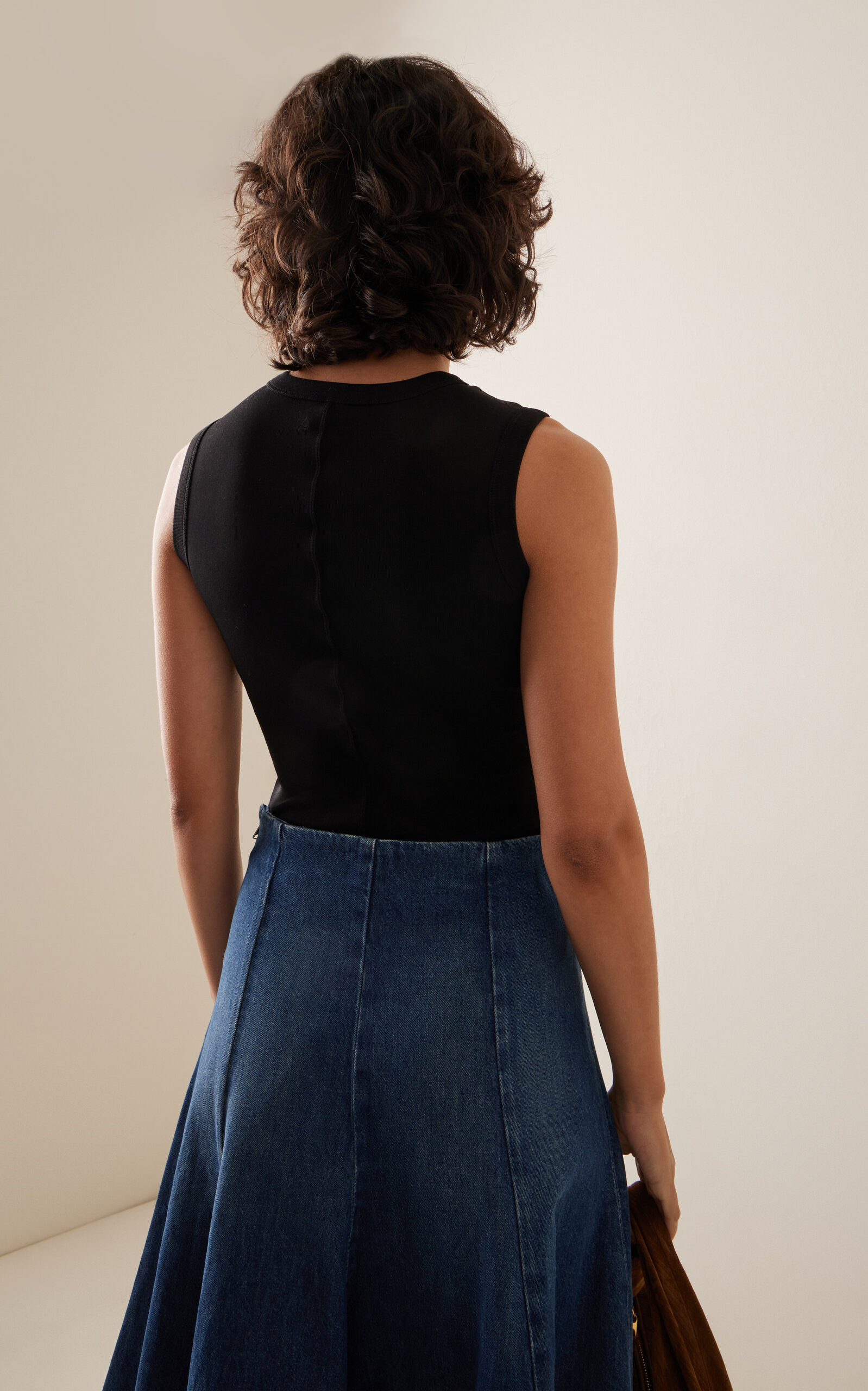 Esmé Organic Cotton Tank Top black - 4