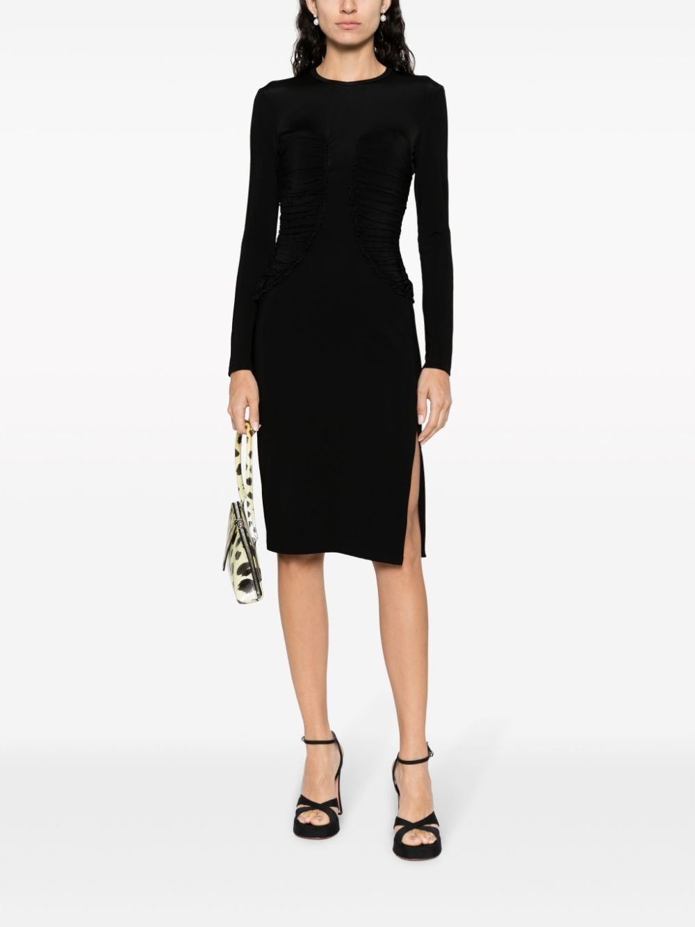 Aramis gathered midi dress - 2
