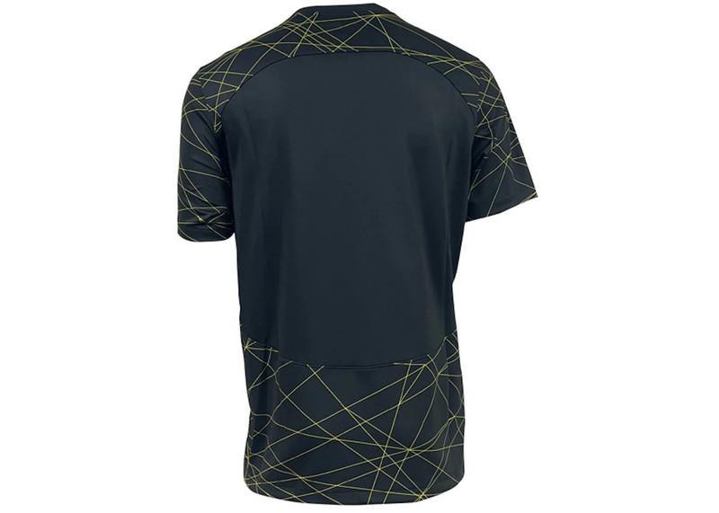 Jordan Jordan Paris Saint-Germain 2023/24 Stadium Force Jersey Black/Tour Yellow outlook