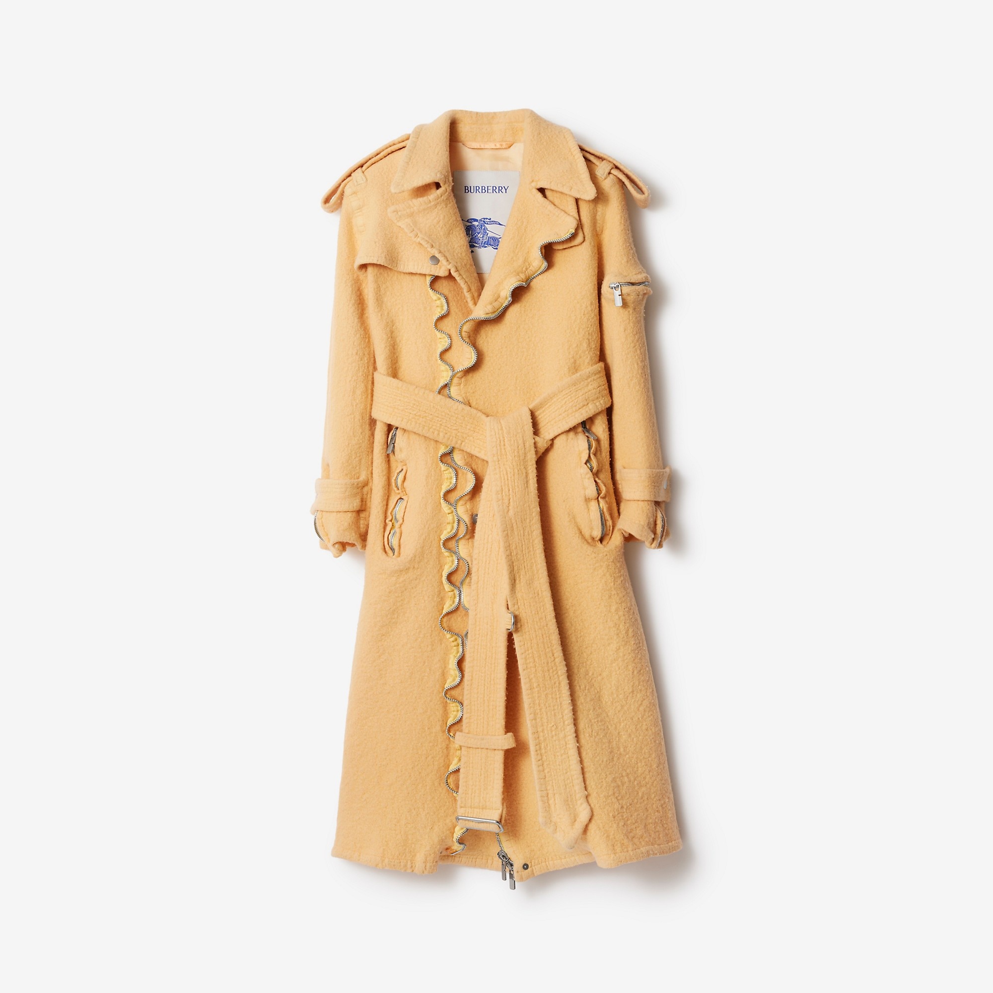 Wool Trench Coat - 1