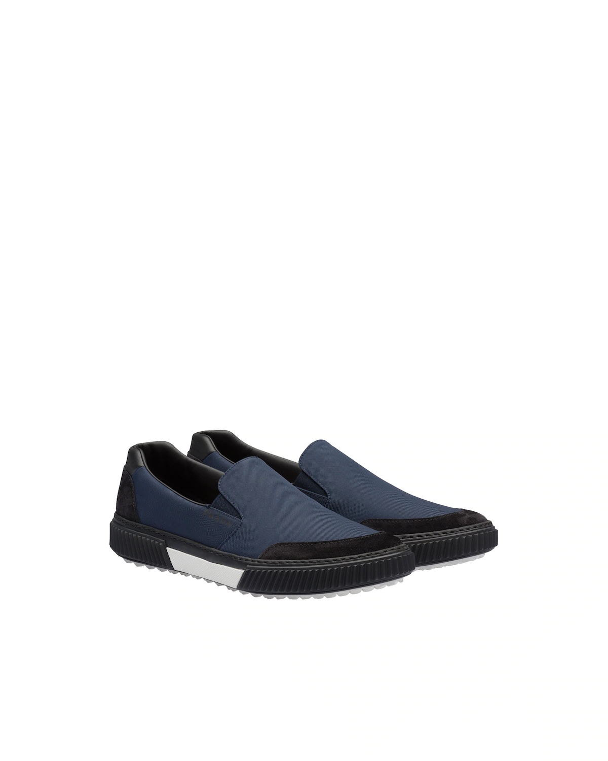 Stratus Suede And Technicial Fabric Slip-On Sneakers - 1