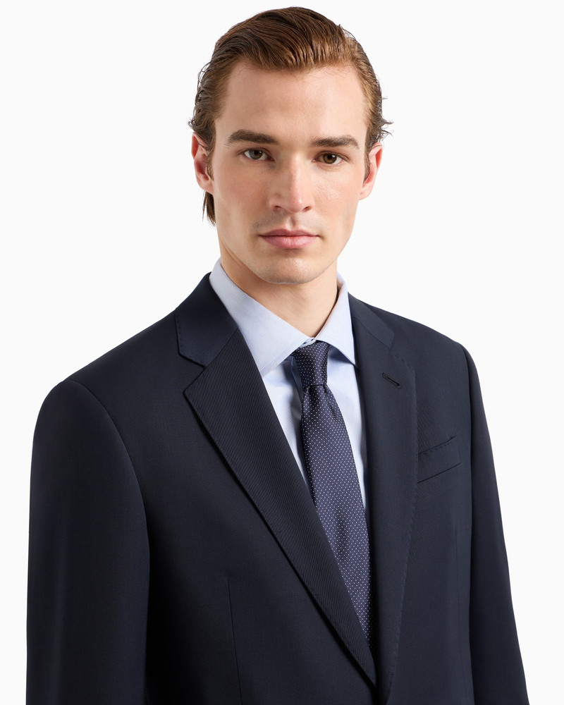 PURE SILK TIE WITH MICRO POLKA-DOT JACQUARD 3