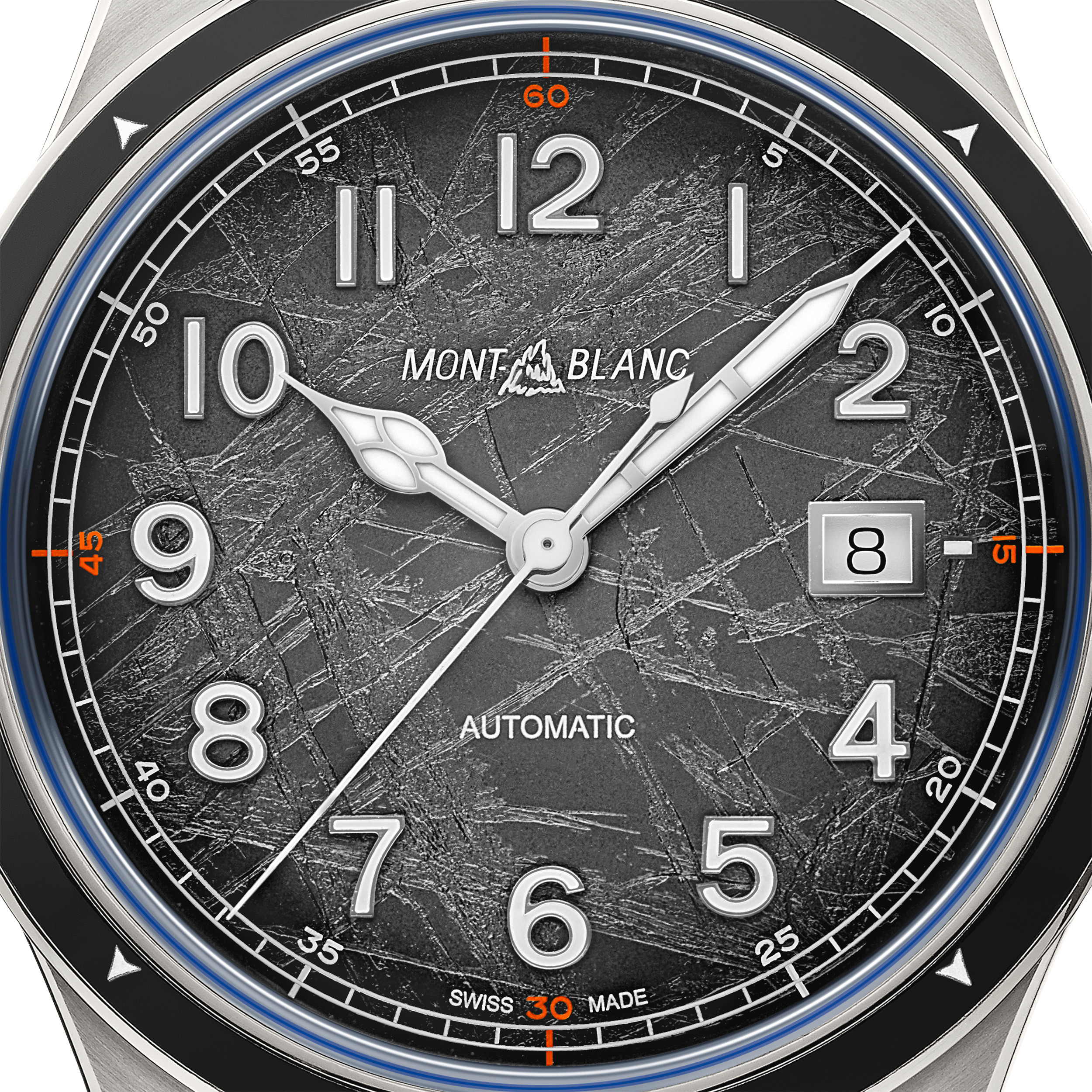 Montblanc 1858 Automatic Date 0 Oxygen The 8000 - 6