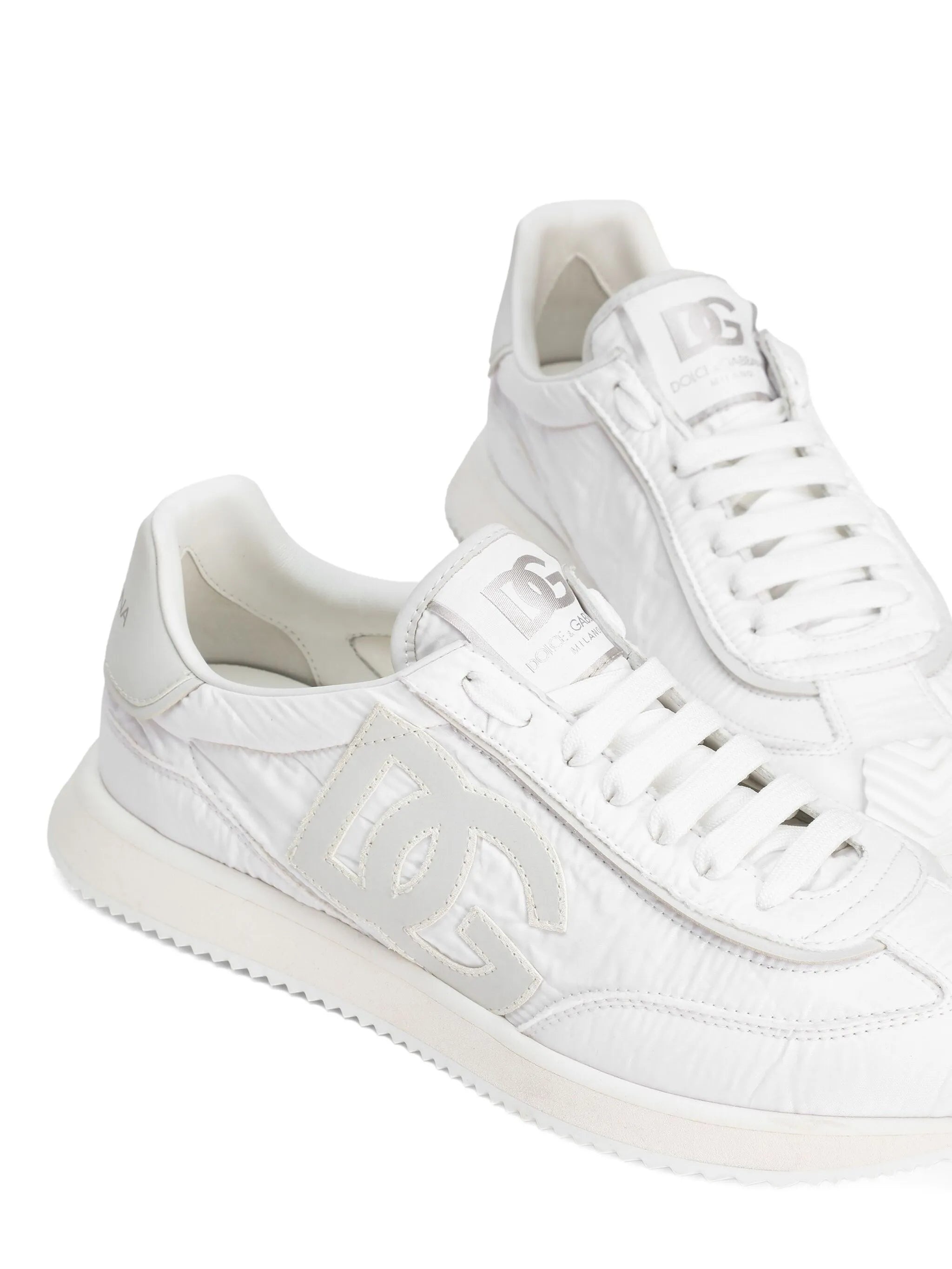 Dolce & Gabbana Logo-patch Panelled Sneakers - 3