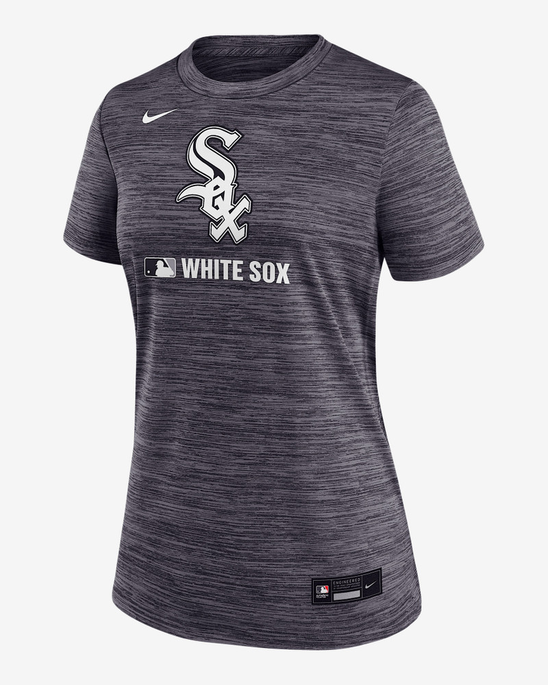 Chicago White Sox Authentic Collection Velocity Women's Nike Dri-FIT MLB T-Shirt 1