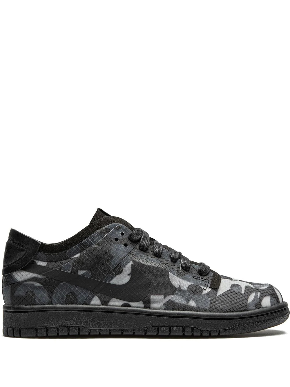 x Comme Des Garçons Dunk Low "Monogram Print" sneakers - 1