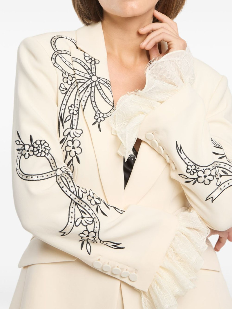 Cheyenne cascading ribbon blazer 6