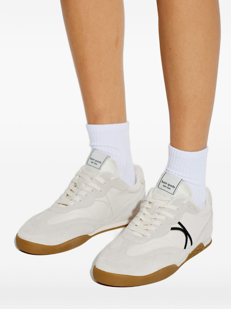 logo-detail lace-up sneakers 5