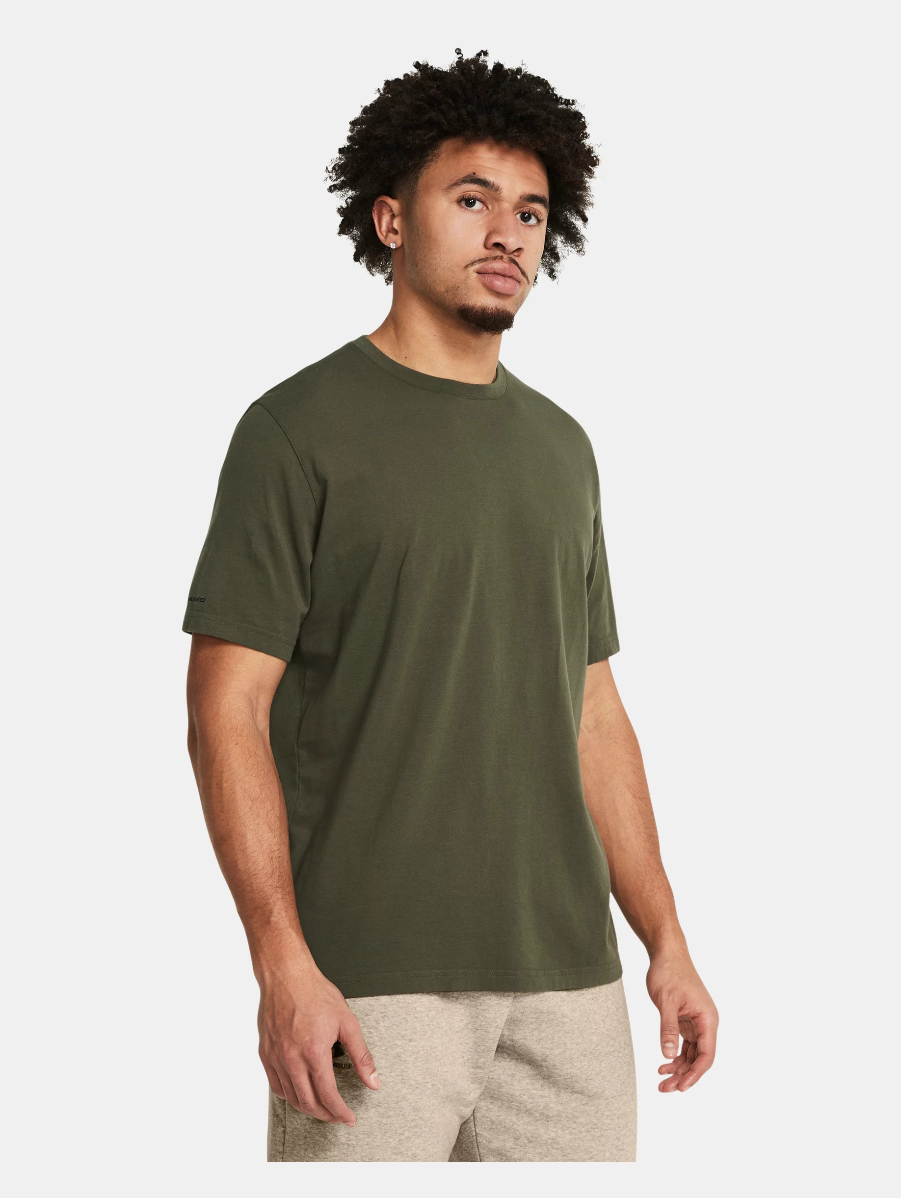Men's UA Icon Charged Cotton® Short Sleeve - 2