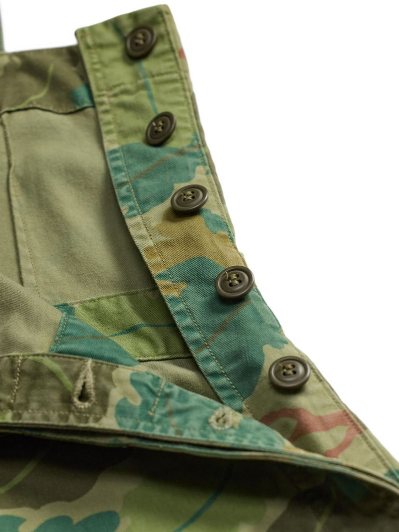 buttoned camouflage jumpsuit 5