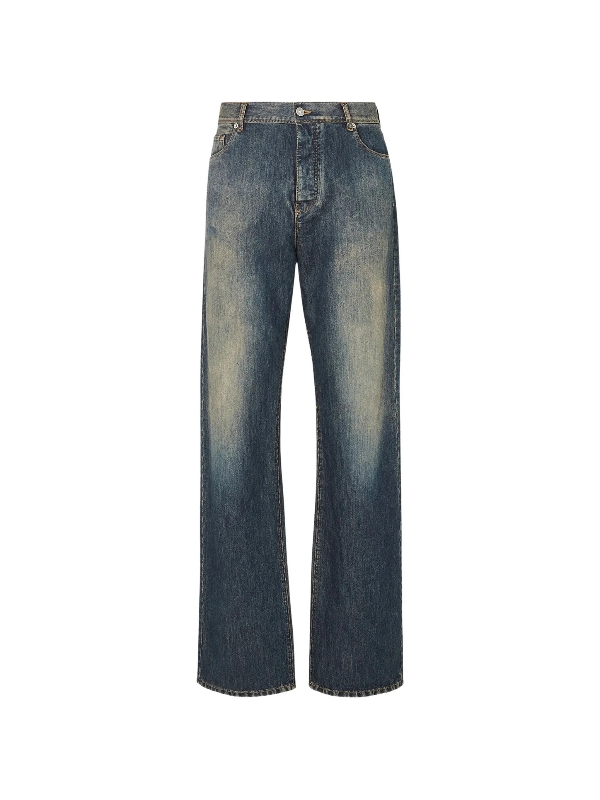 Fendi Faded-effect Jeans - 1