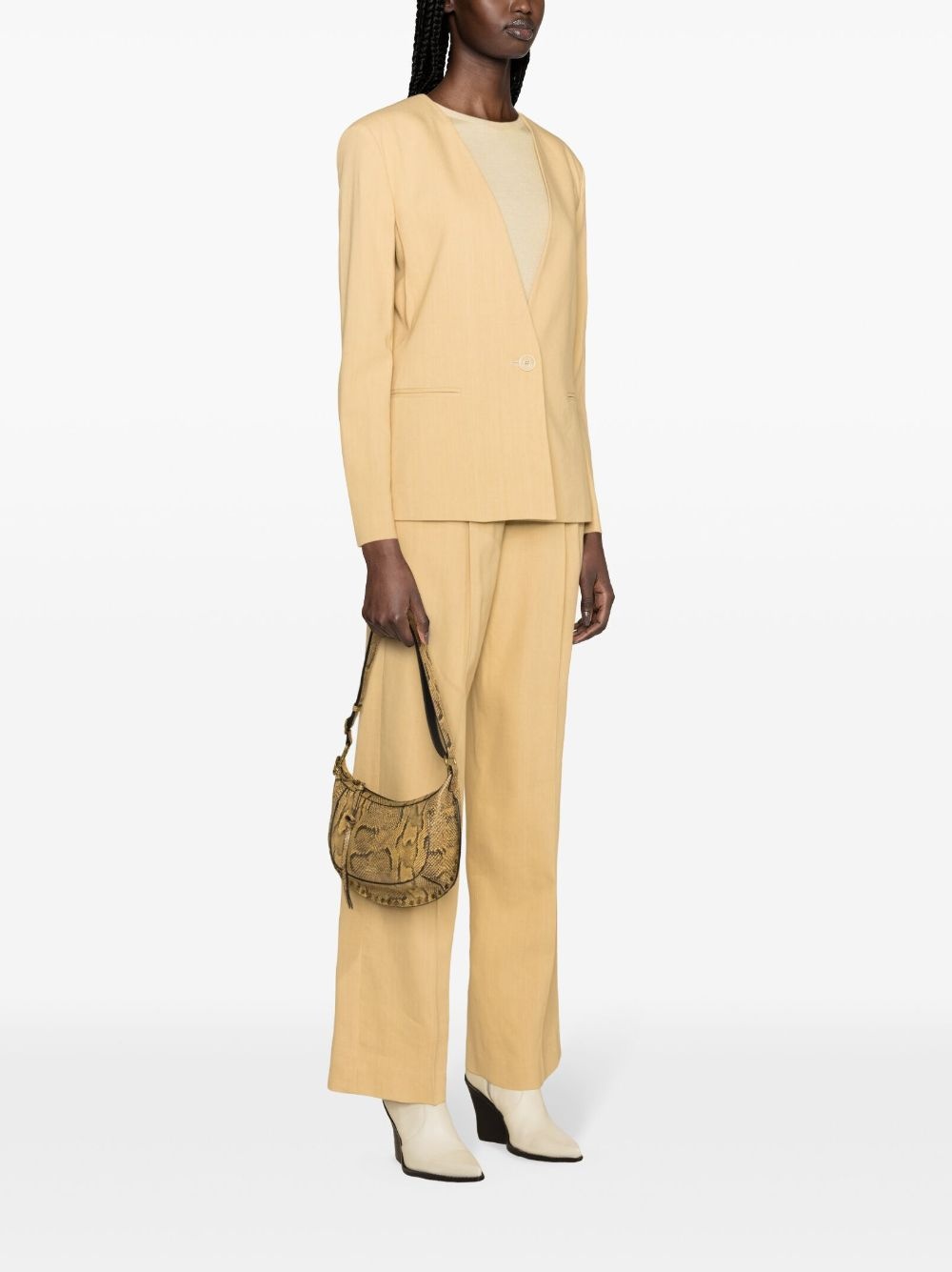 Manzil single-breasted blazer - 3