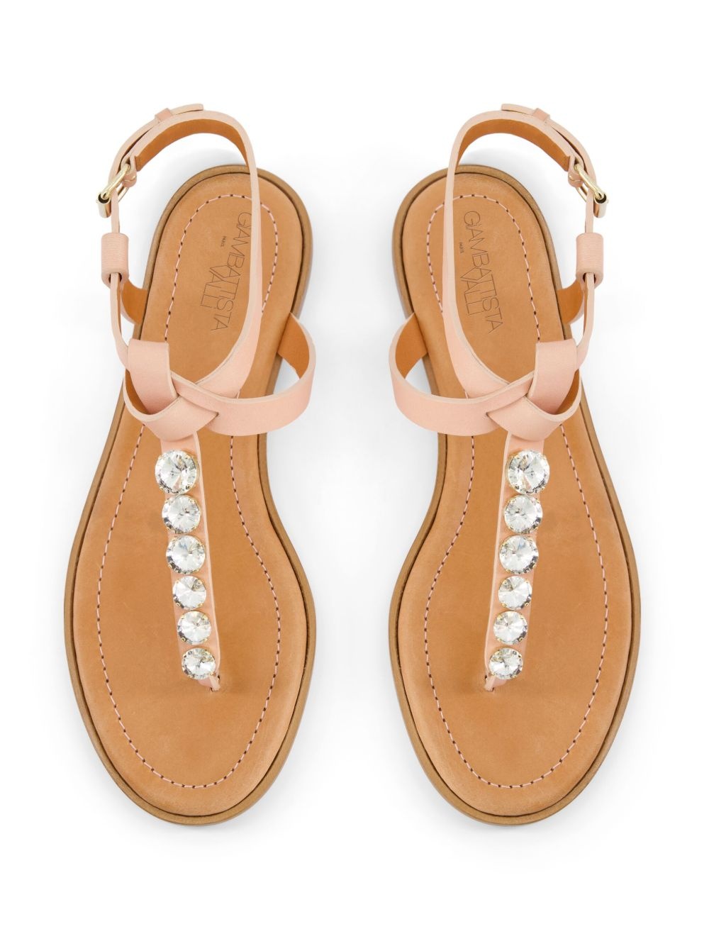 crystal-embellished sandals - 3