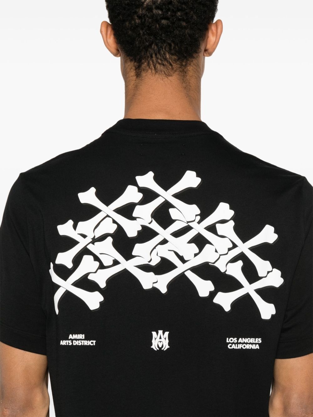 Bones Stacked cotton T-shirt - 5