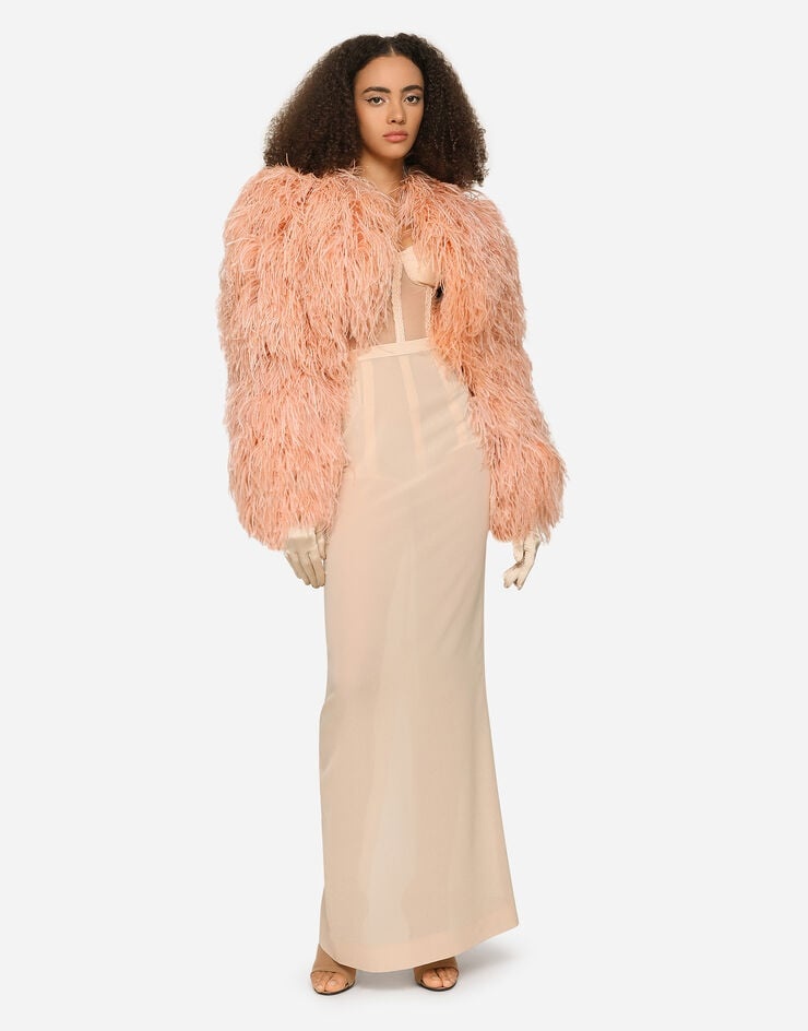 Ostrich feather bolero jacket - 2
