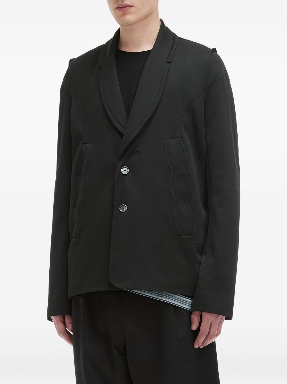 single-breasted blazer - 3