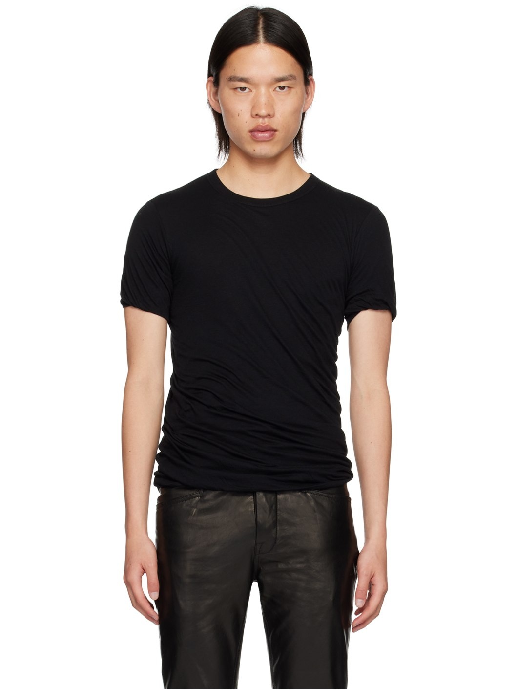 Black Porterville Double T-Shirt - 1