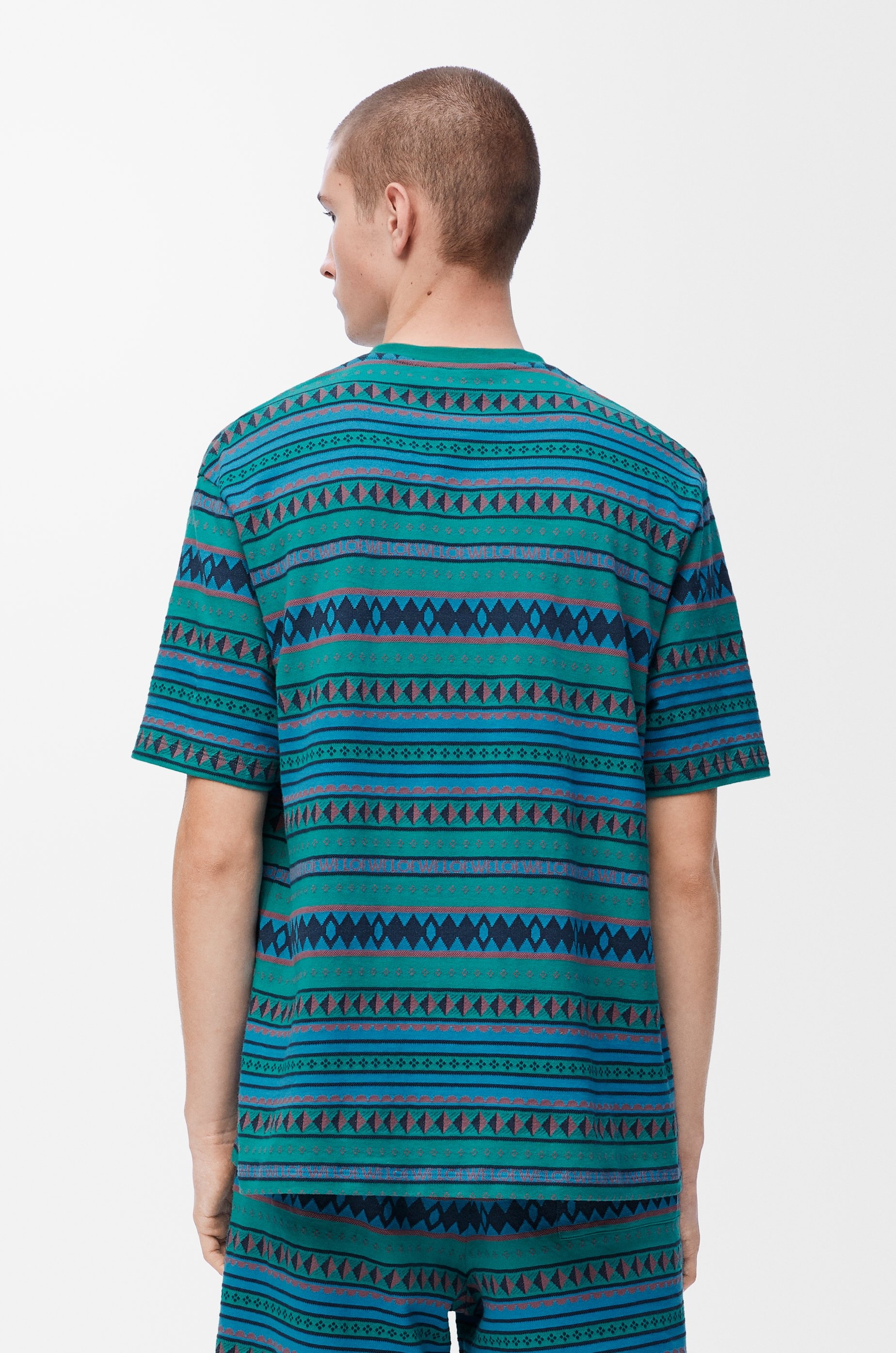 Loose fit T-shirt in cotton - 4