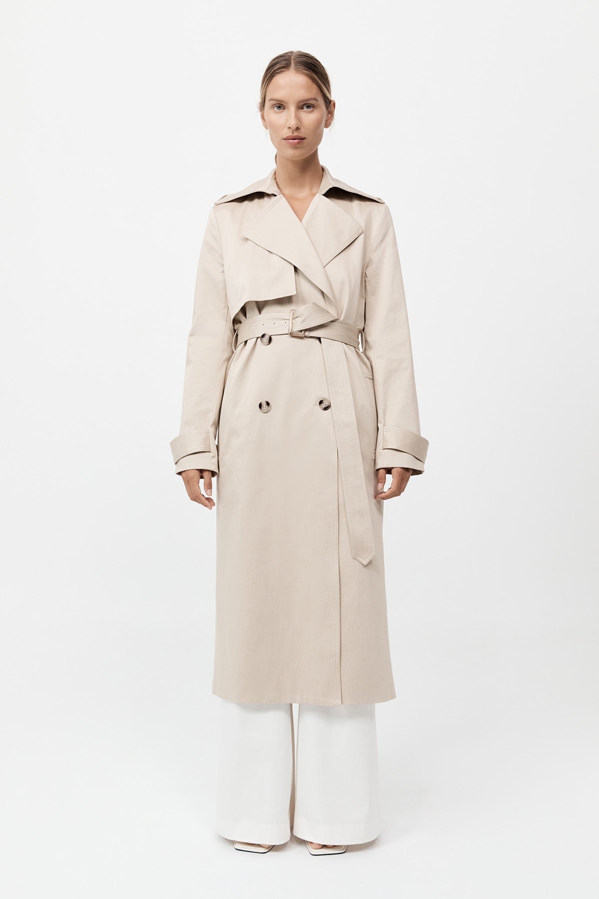 Classic Trench Coat - Champagne - 3