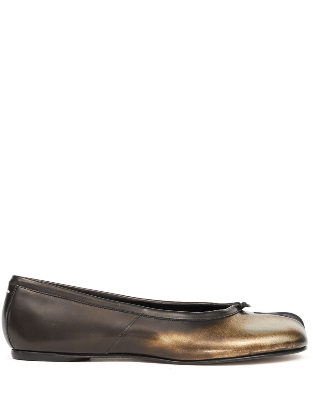 Tabi leather ballerina shoes - 1