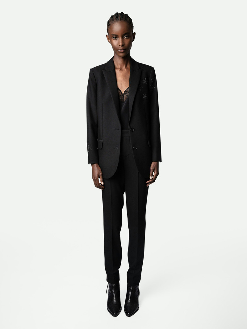 Zadig & Voltaire Viva Strass Star Blazer outlook