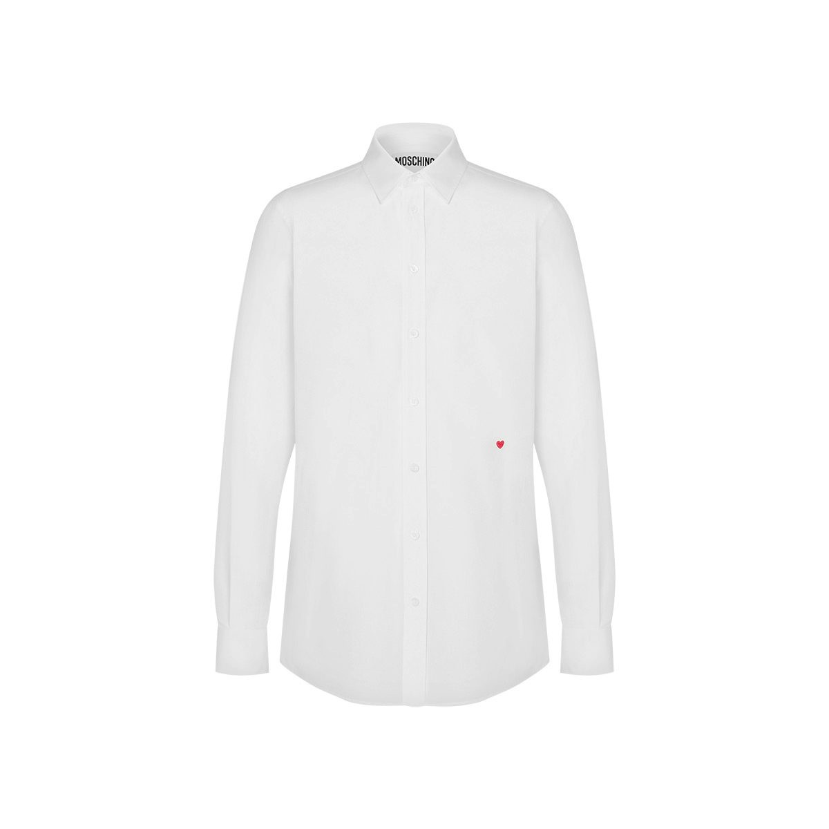 LITTLE RED HEART POPLIN SHIRT - 1