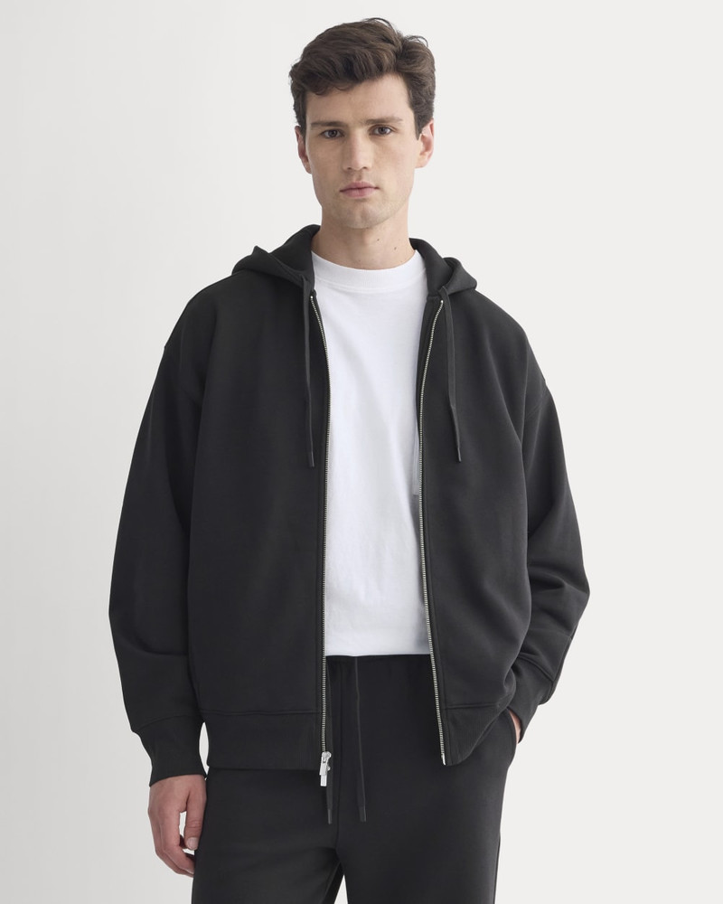 EVERLANE LUXE FLEECE FULL-ZIP HOODIE outlook