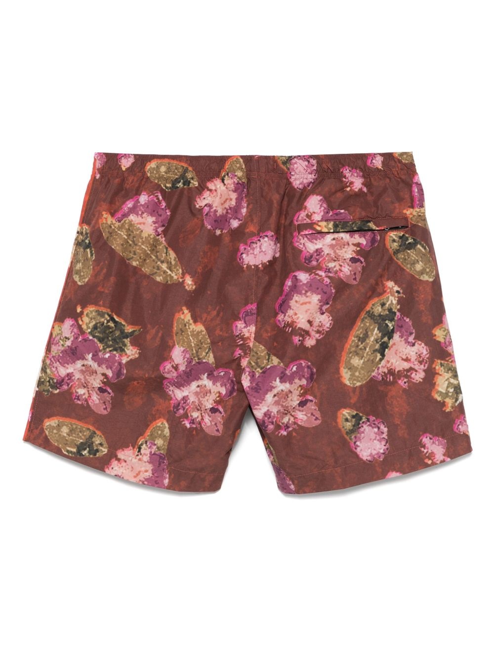 floral-print swim shorts - 2