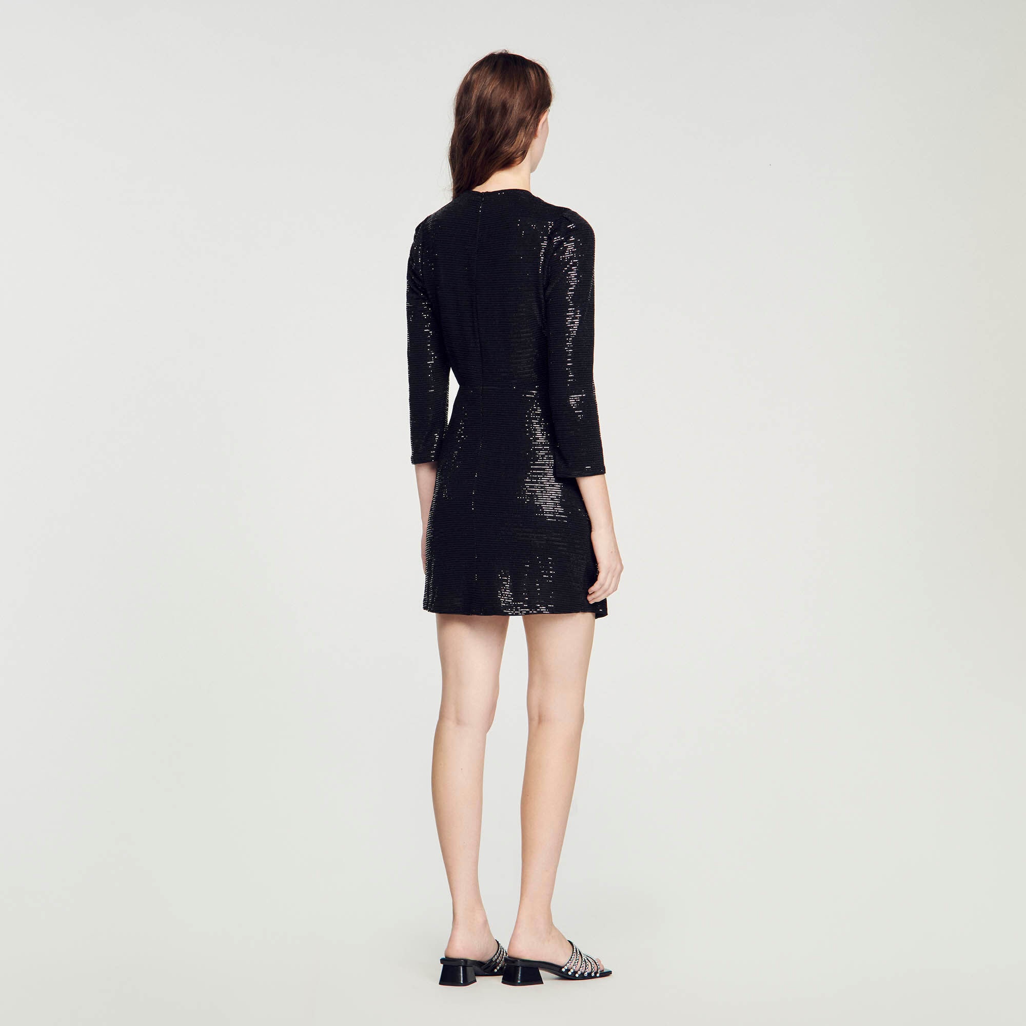 SHORT SEQUIN DRESS - 6