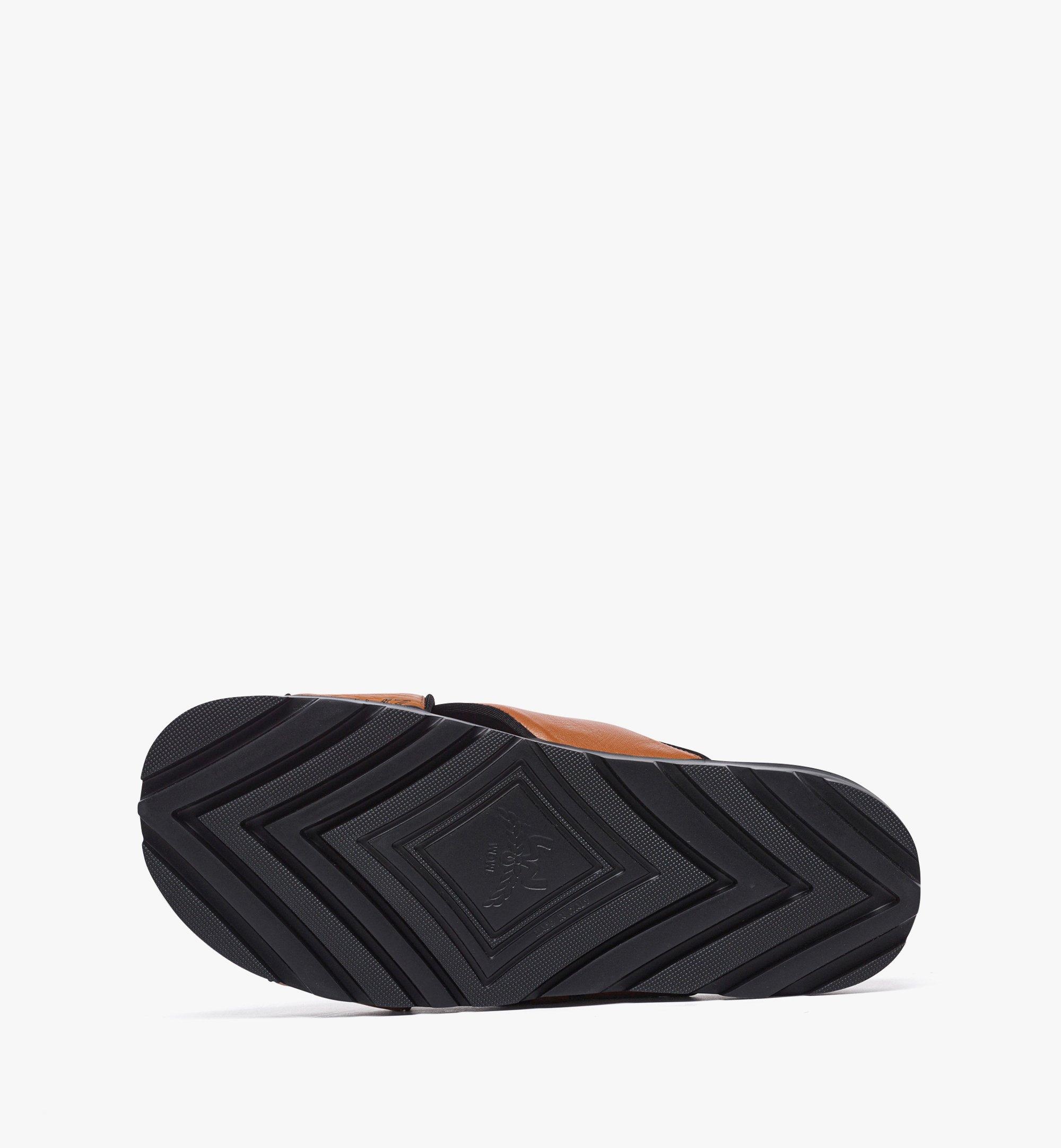 Cross Sandals in VIsetos Leather Mix - 4