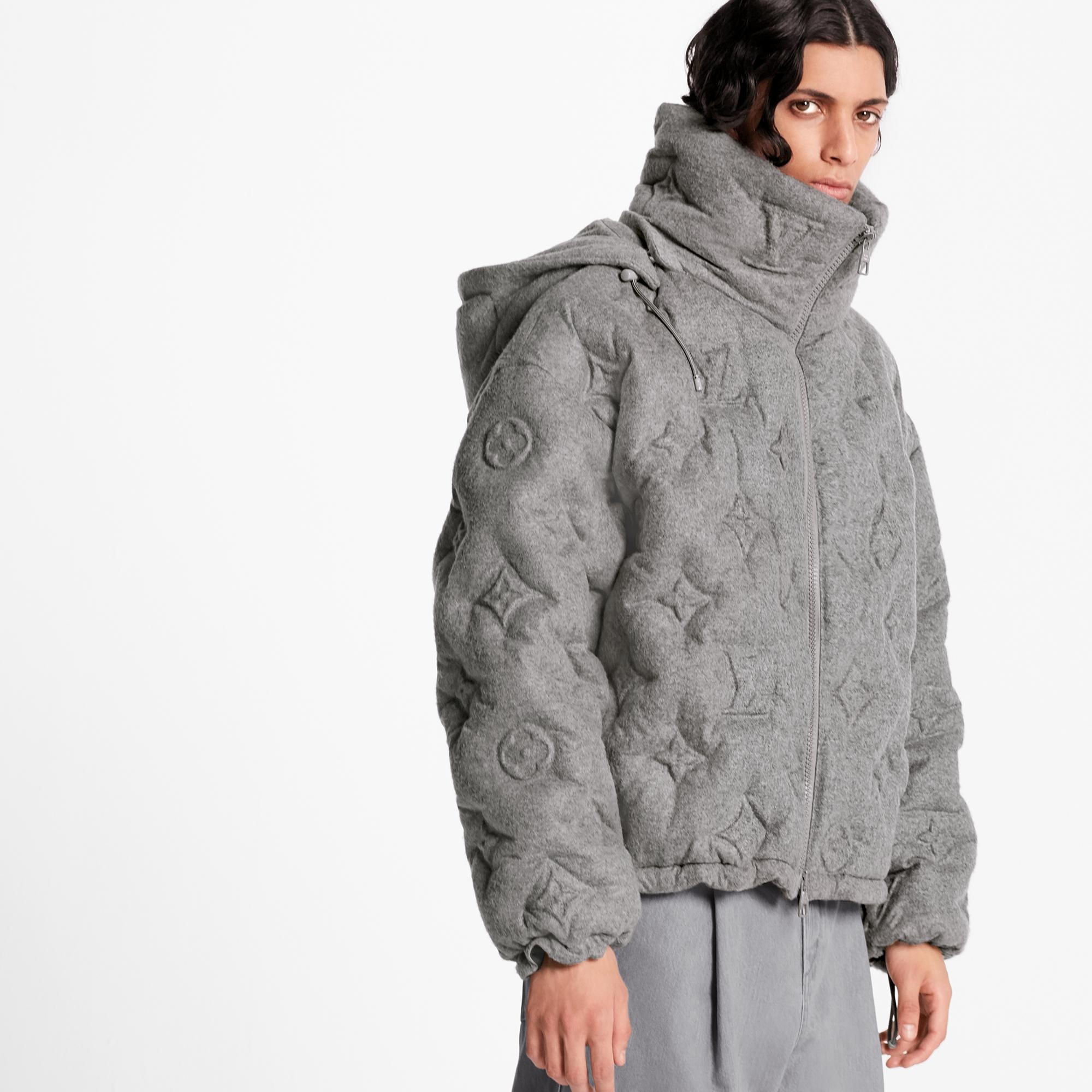 Monogram boyhood puffer jacket hotsell