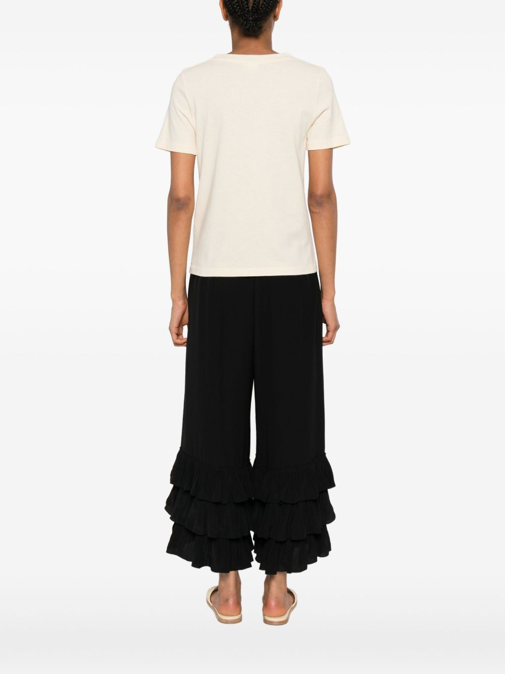 logo-print T-shirt - 4
