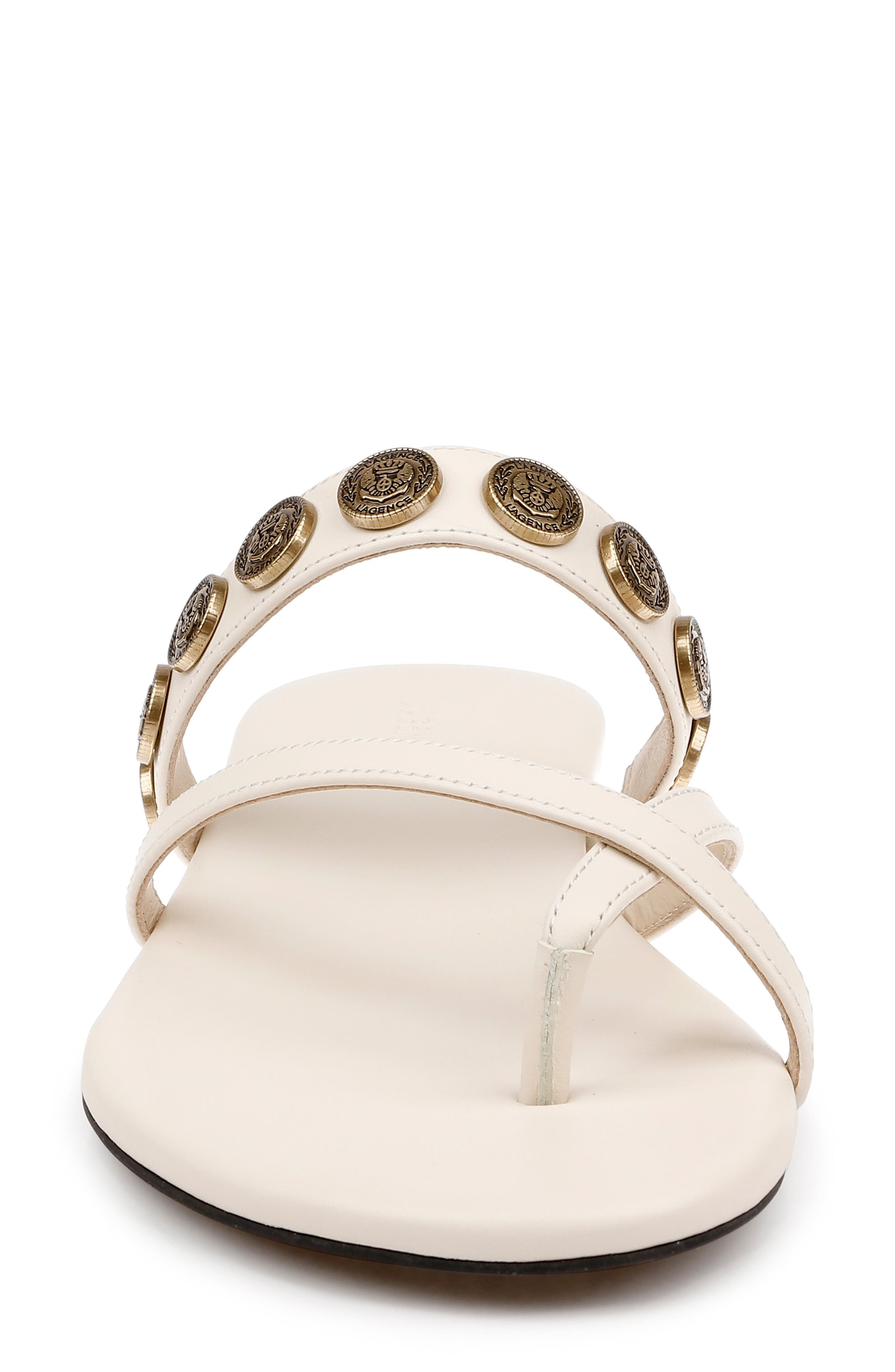 L'AGENCE Hanna Strappy Sandal in Ecru at Nordstrom - 2