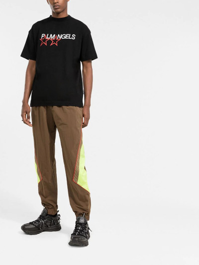 Palm Angels logo-print T-shirt outlook