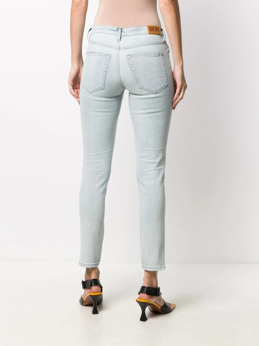 high rise skinny jeans - 4