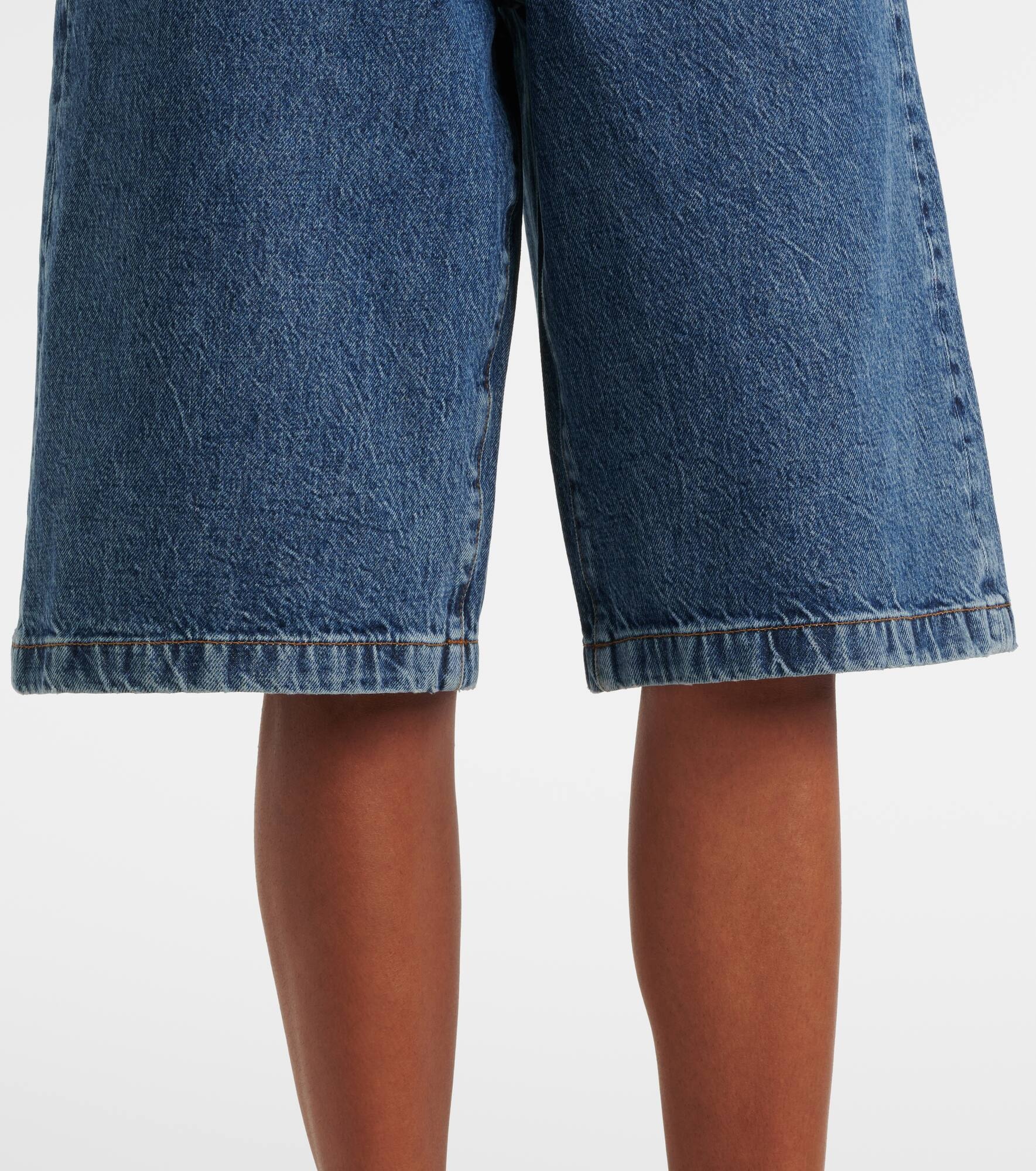 Boy denim Bermuda shorts - 5