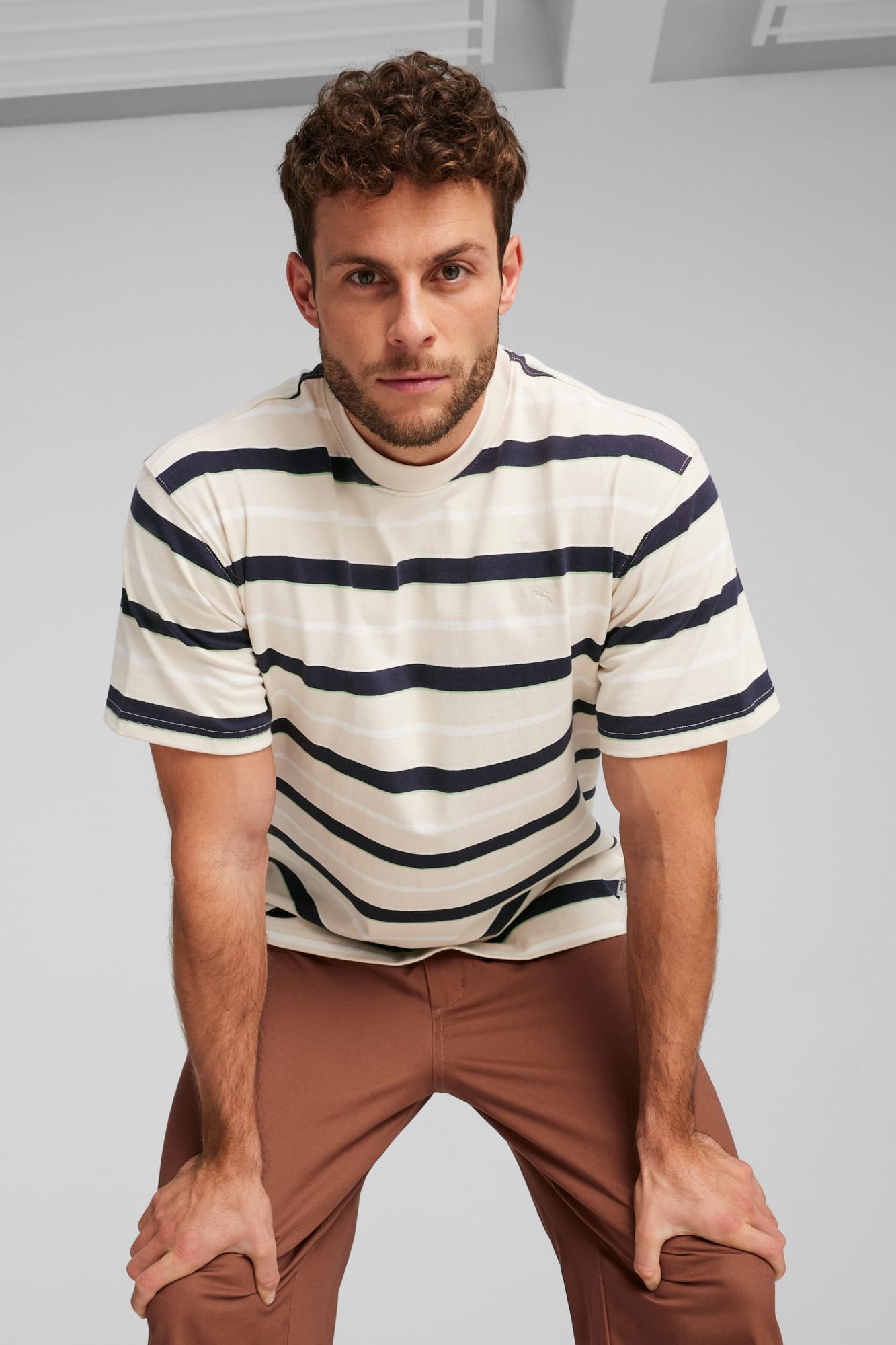 MMQ Striped Men's Tee - 3