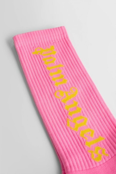 Palm Angels Palm angels women's fuchsia logo socks outlook