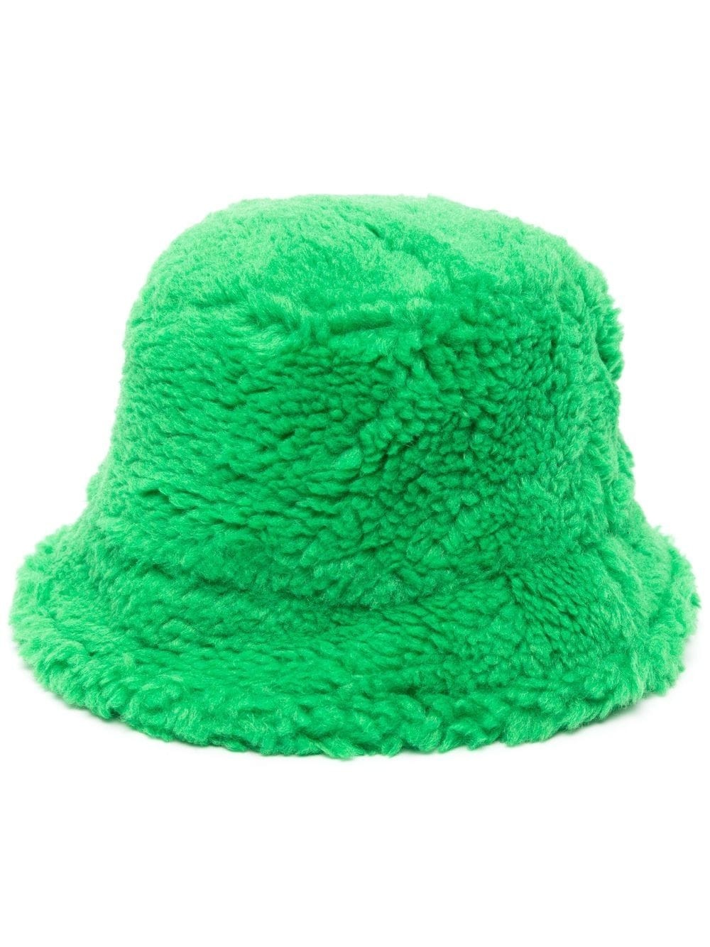 Wera faux-fur bucket hat - 1