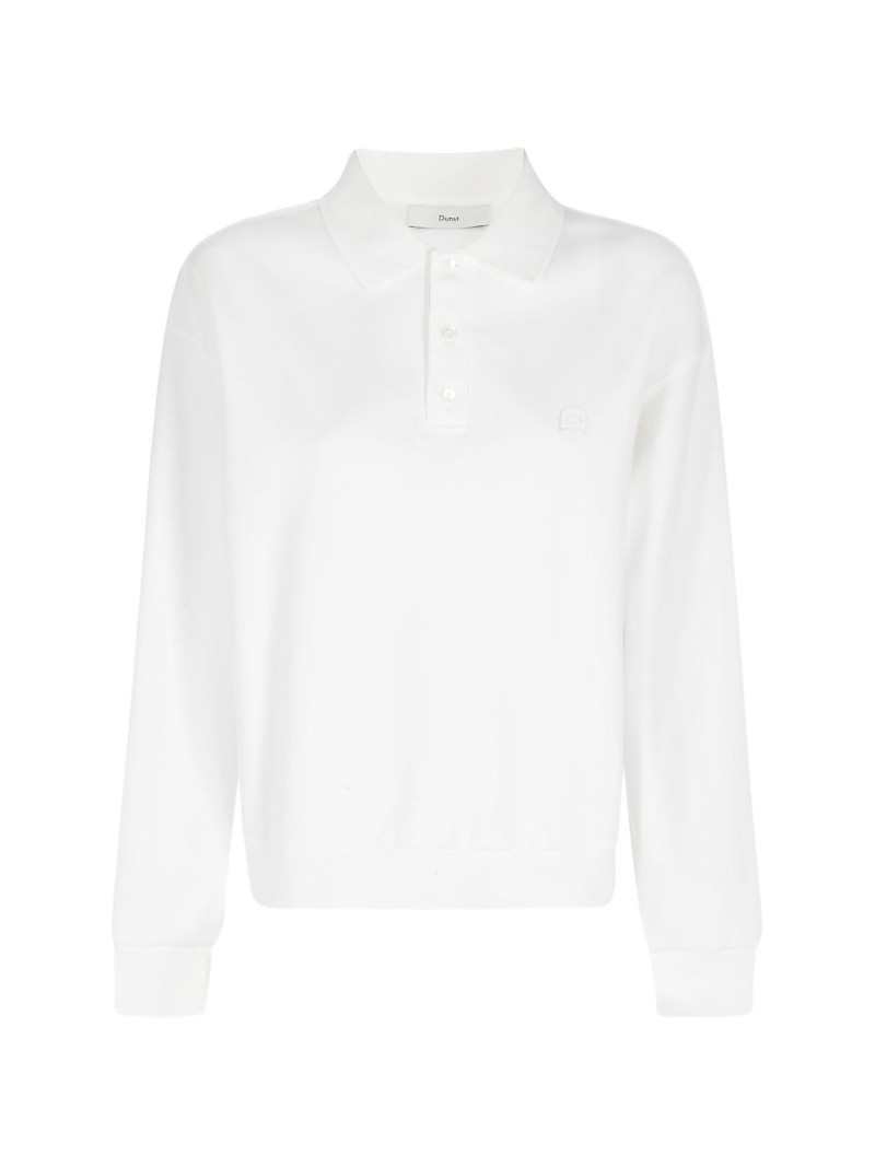 straight hem polo shirt 1