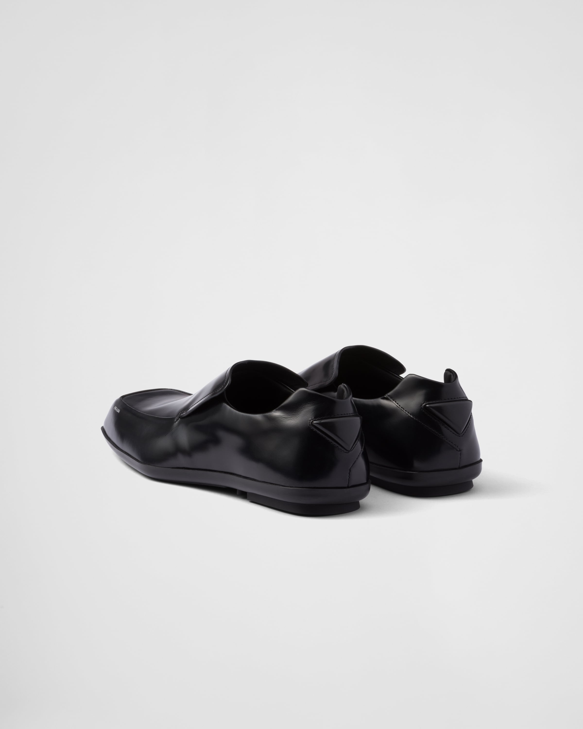 Razor brushed leather loafers - 5