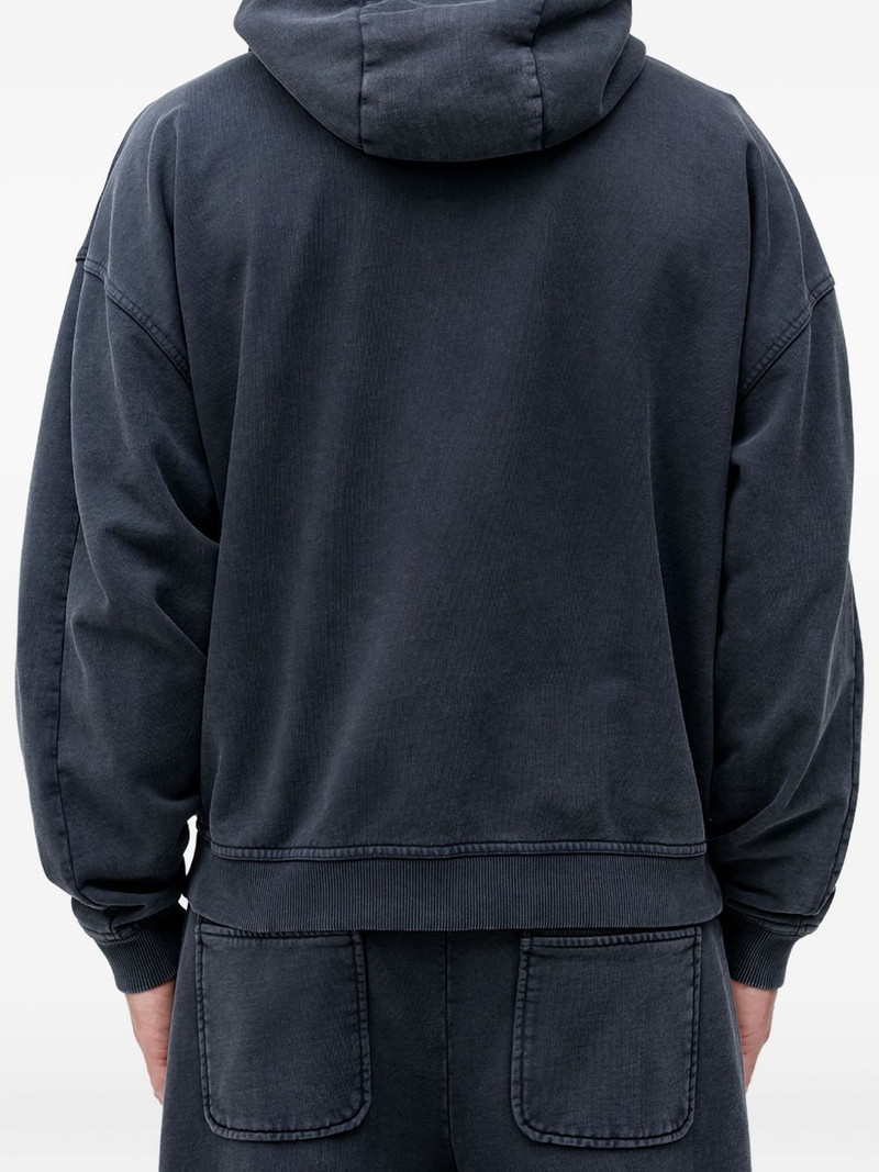 HUGO zip-fastening hoodie outlook