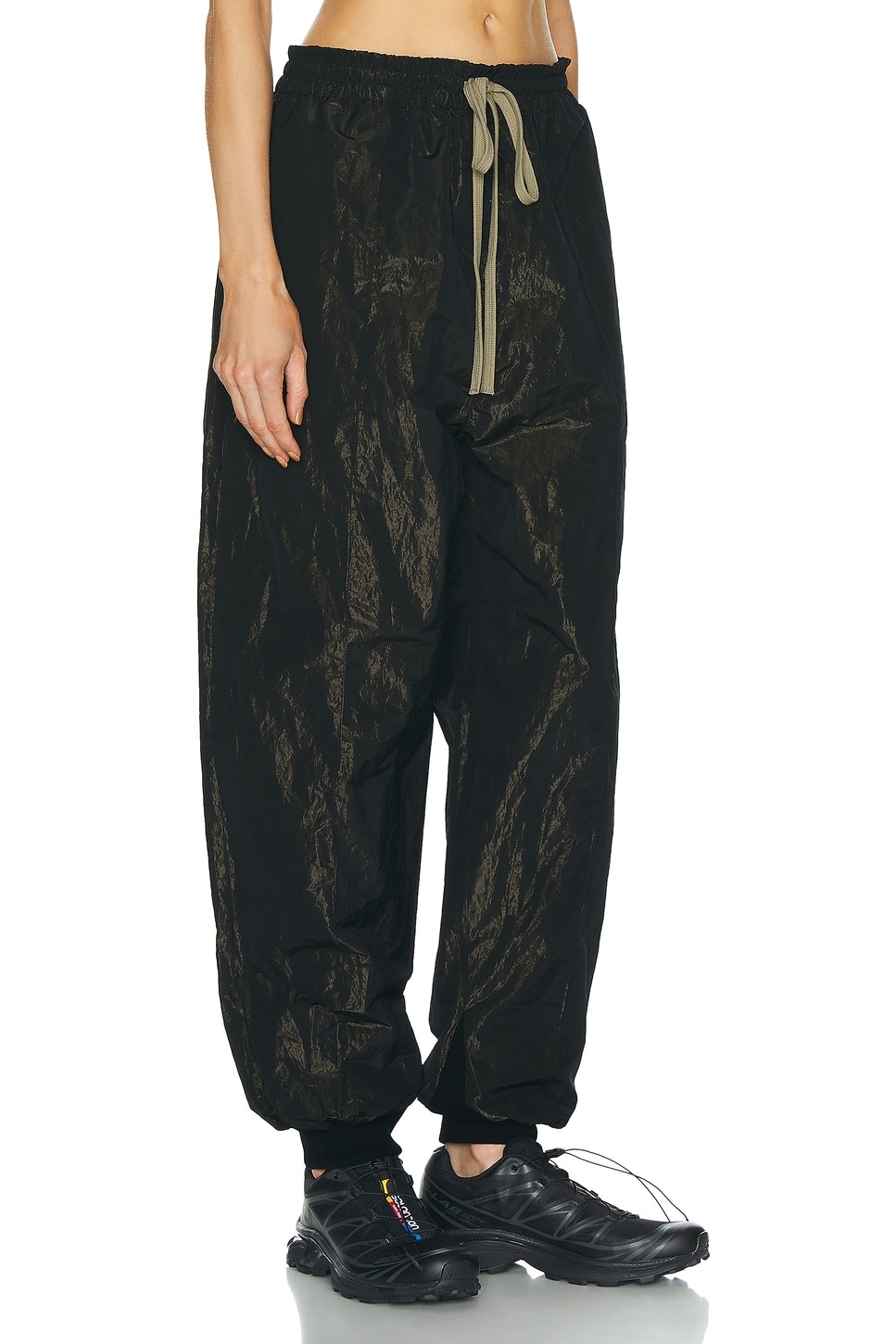 Wrinkled Polyester Pintuck Sweatpant - 2