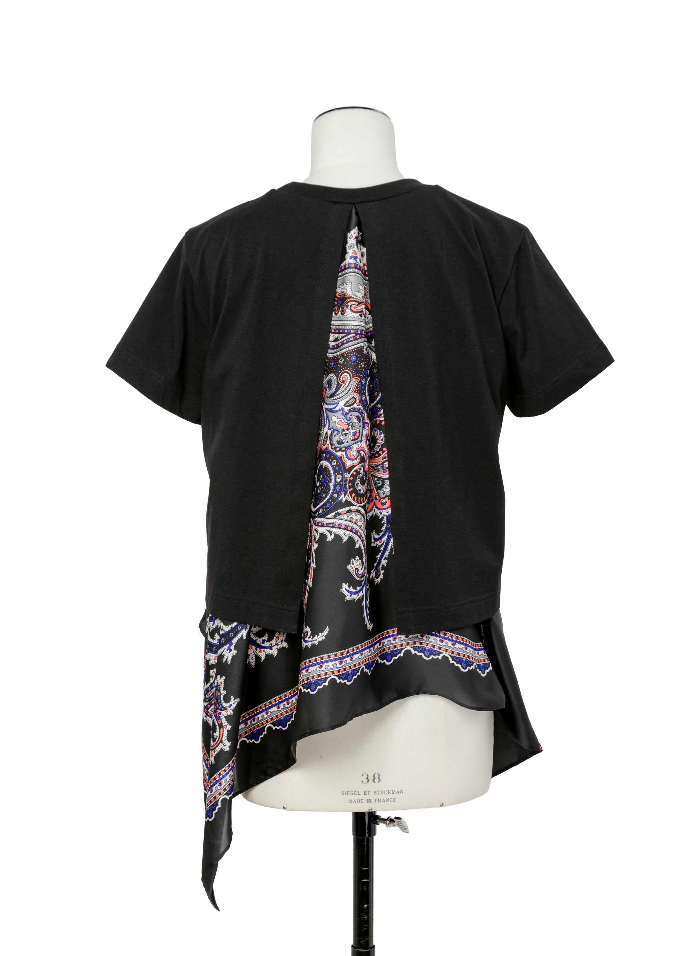 Paisley Print x Cotton Jersey T-Shirt - 4