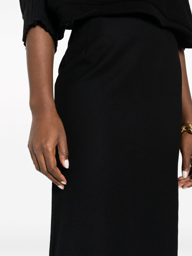 high-waist wool pencil skirt 5