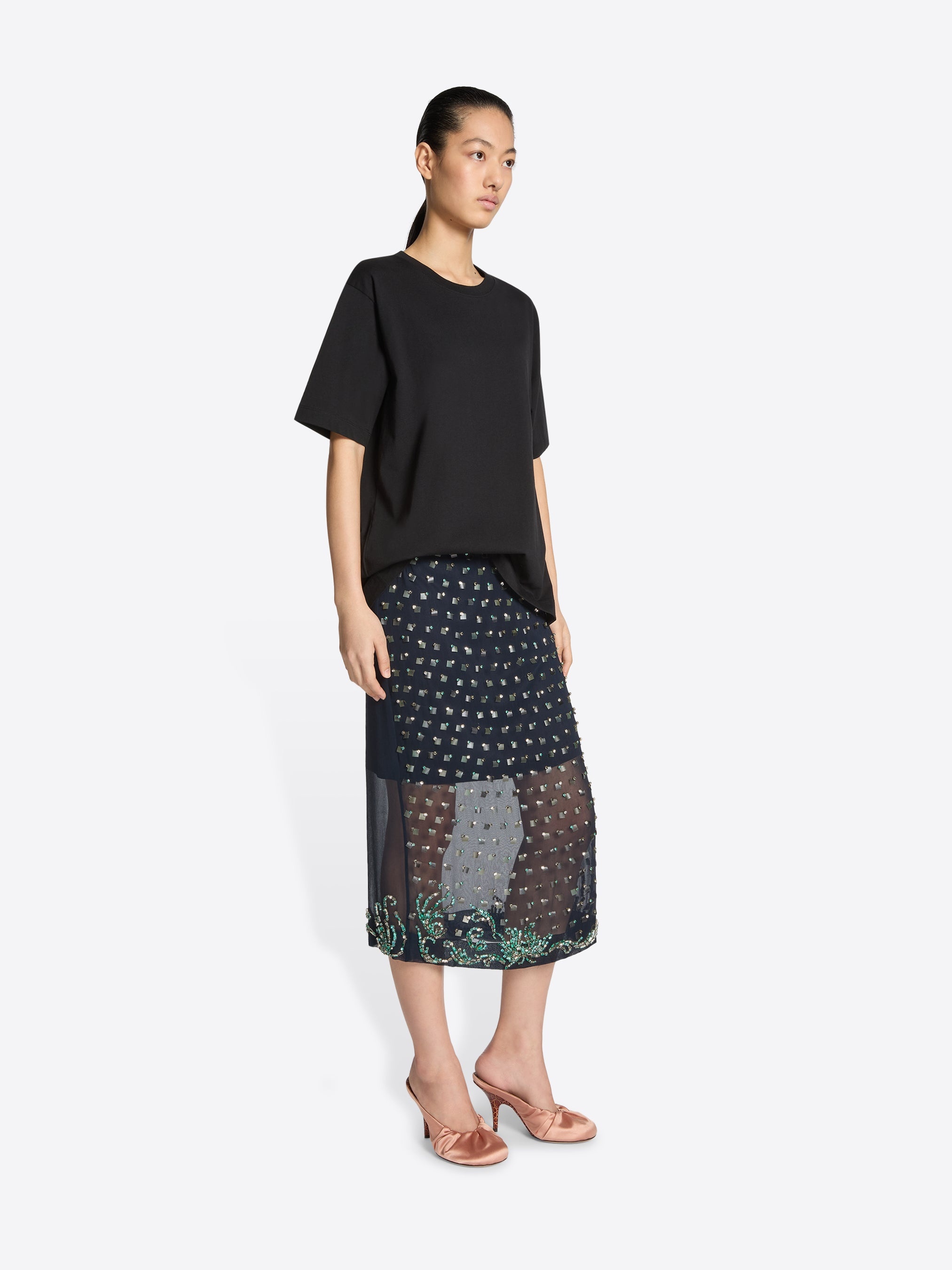 EMBELLISHED SKIRT - 3